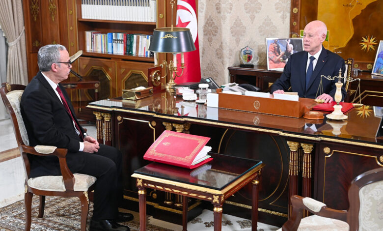 Kais Saied et Issam Lahmar