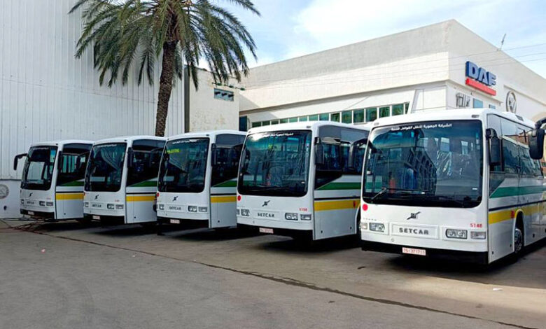 La société de transport régional de Gafsa reçoit 5 bus de luxe climatisés.