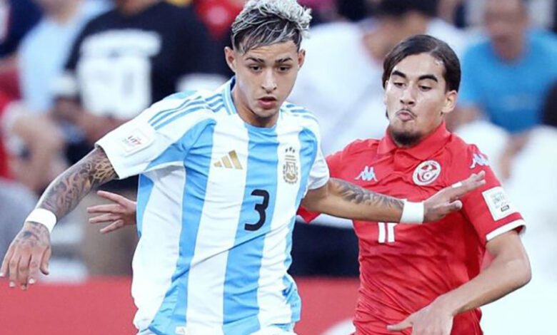 Tunisie Argentine World Cup U17 Doha, Qatar November, 6 2025