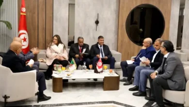 Une délégation de l'Assemblée nationale populaire algérienne arrive en Tunisie