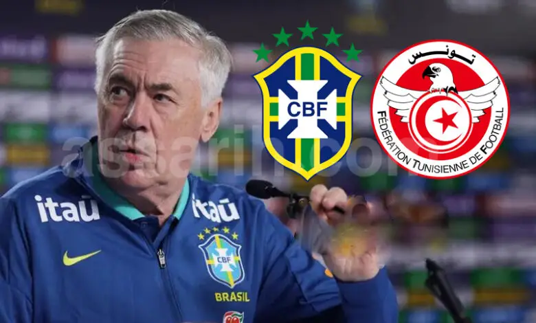 carlo-ancelotti-Tunisie Bresil