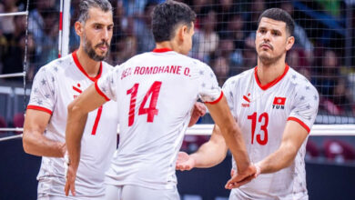 equipe nationale tunisie volleyball