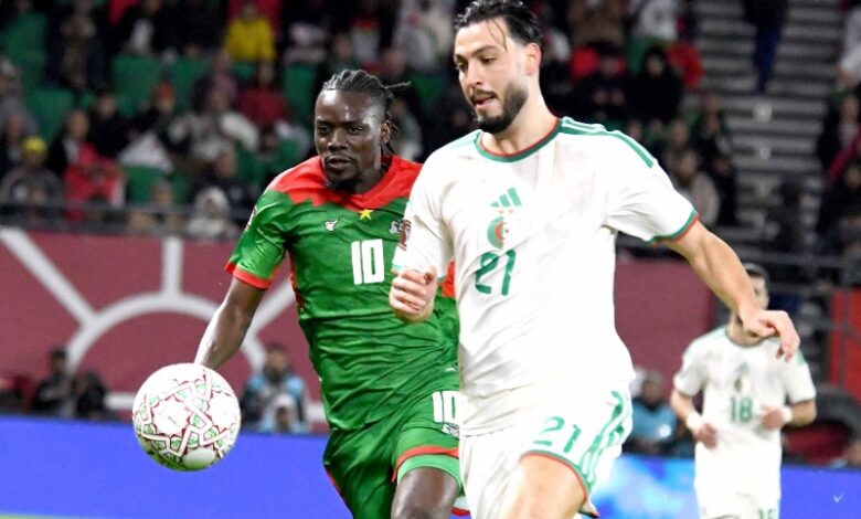 Algerie VS Bourkina faso
