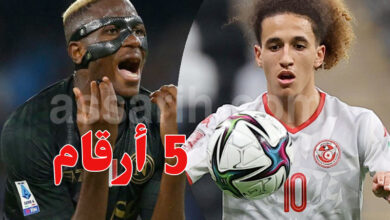 Hannibal Majbari et Victor Osimhen