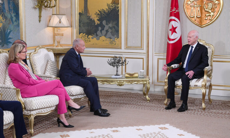 Kais Saied Reunion Palais Carthage