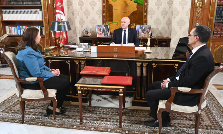 Kais Saied Réunion Palais de Carthage 15 Décembre 2025