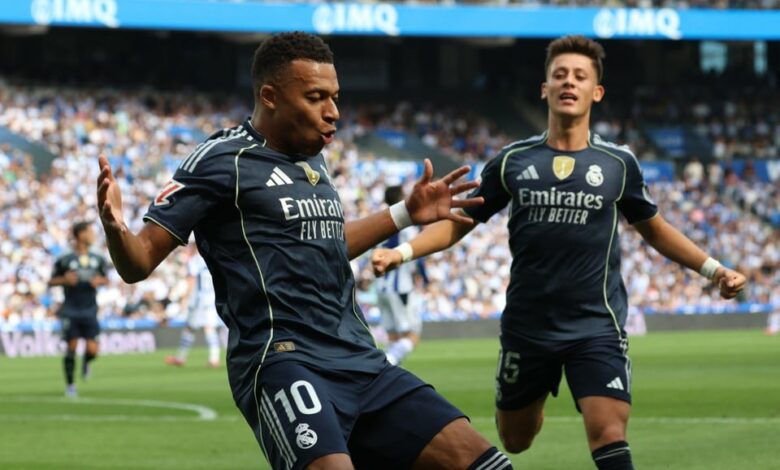 Kylian-Mbappe-au Maroc pour la coupe d'Afrique des nations de football
