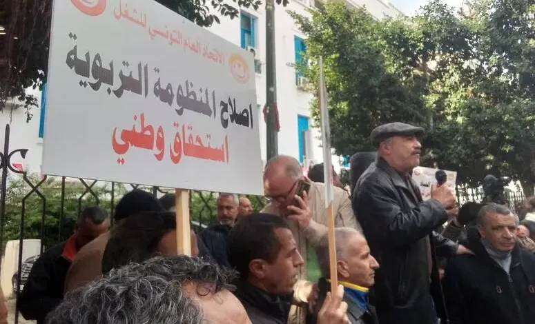 Manifestations des Agents de l'education