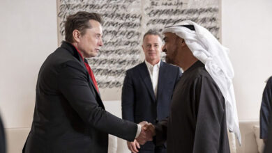 Mohammed bin Zayed Elon Musk