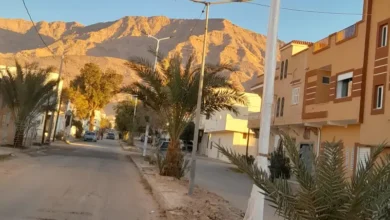 Travaux cité Frères Abidi Gettar Gafsa Tunisie