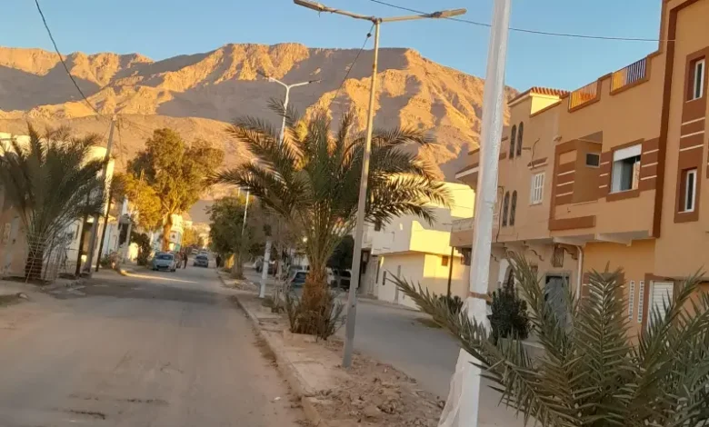 Travaux cité Frères Abidi Gettar Gafsa Tunisie