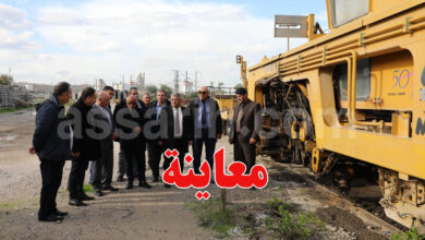 Visite ministre du Transport Rachid Ammeri au SNCFT