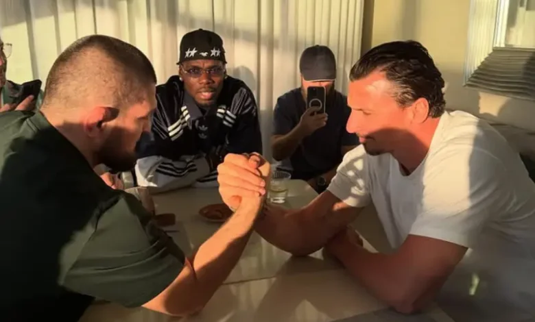 Zlatan Ibrahimović et Khabib Nurmagomedov