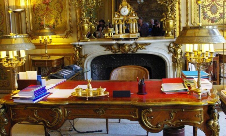 bureau_palais_de_l_elysee-Paris France