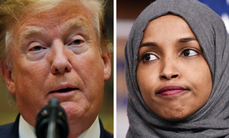 ilhan omar donald trump
