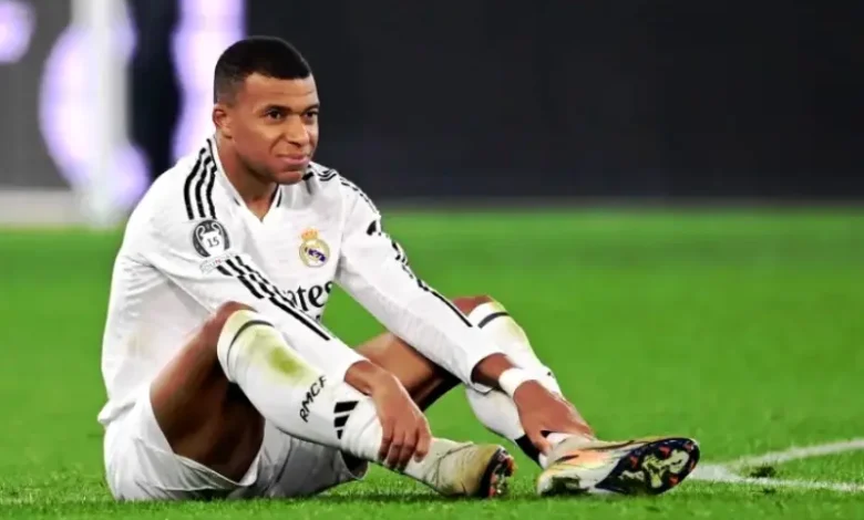 mbappé . blessure 31122025