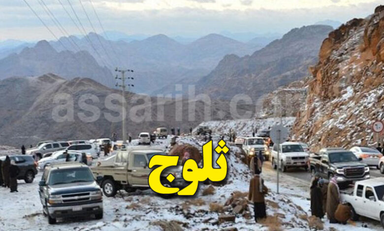 saudi snowfall