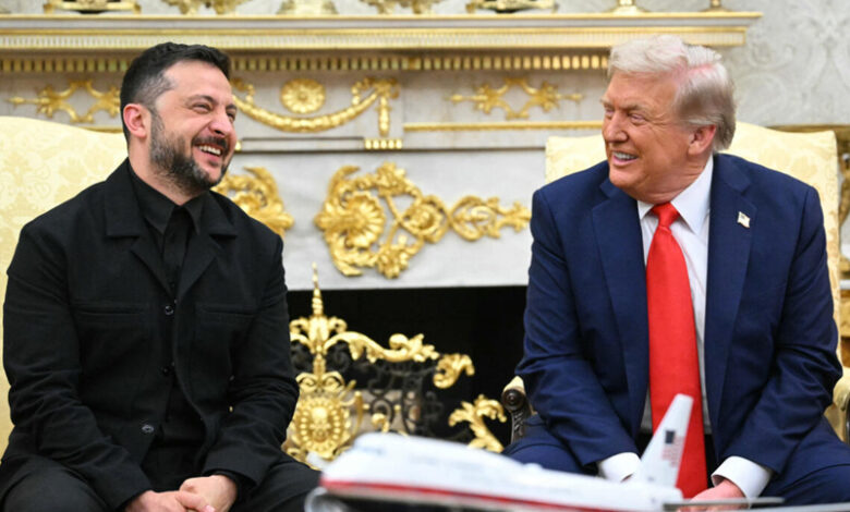 volodymyr zelensky et donald trump