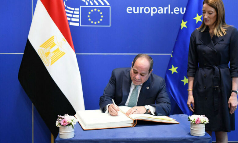 Abdelfattah Sissi Union Européene