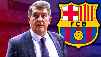 Barcelona president Joan Laporta