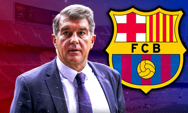 Barcelona president Joan Laporta
