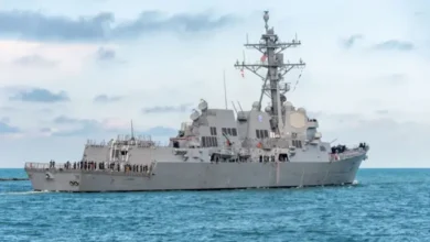 Destroyer américain 'Delbert D'
