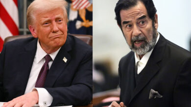 Donlad Trump et SADDAM Huseein