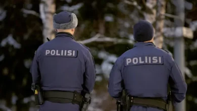 Finnish policemen