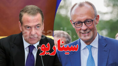 Friedrich Merz et dmitri medvedev