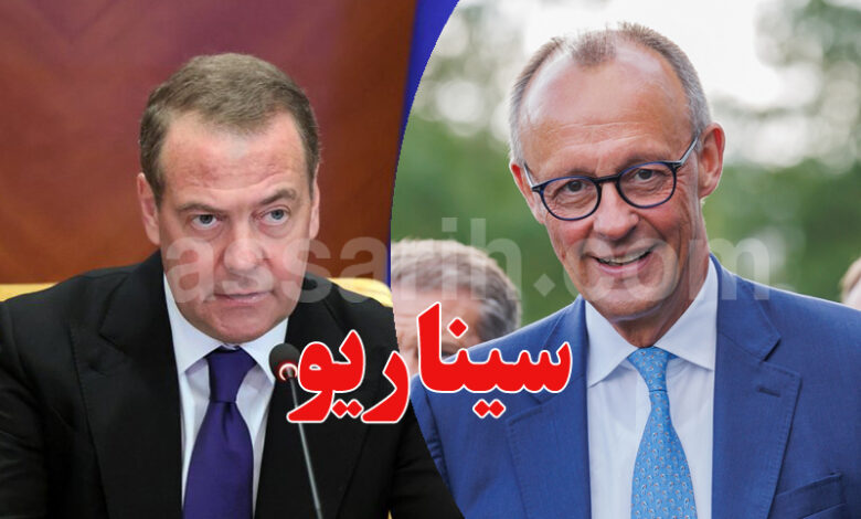 Friedrich Merz et dmitri medvedev