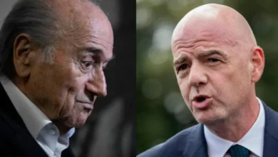 Gianni Infantino et Joseph Blatter