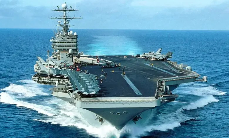 Le porte-avions américain A. Lincoln est arrivé au Moyen-Orient