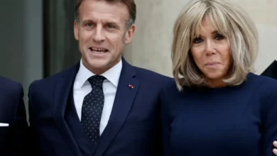 Macron et sa femme