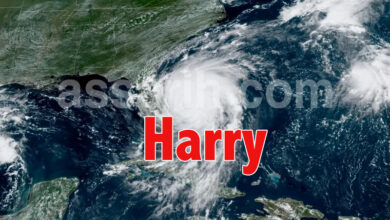Orage Harry Tunisia