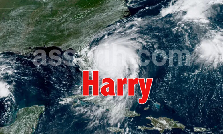Orage Harry Tunisia