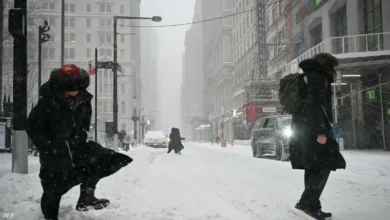 Orage Neige Etats Unis