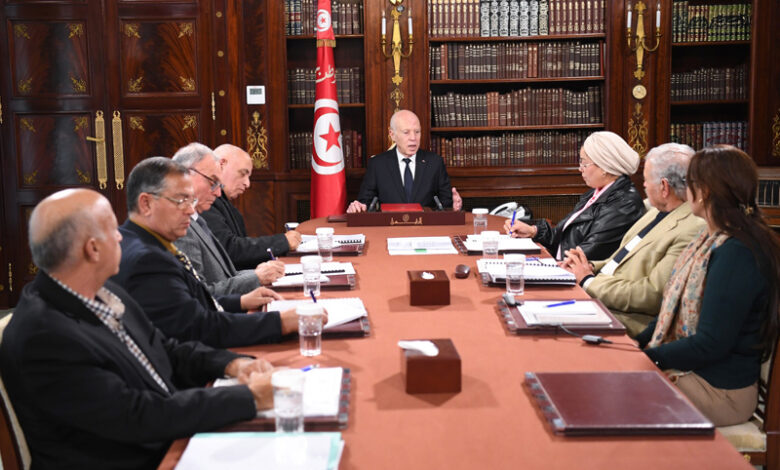 Président Kais Saied Réunion Gabes Palais de Carthage 13 Janvier 2026