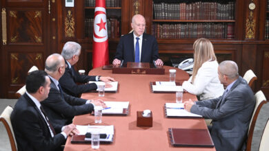 Président Kais Saied Réunion Palais de Carthage