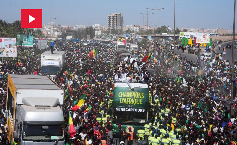 Senegal Celebrations CAN 2025