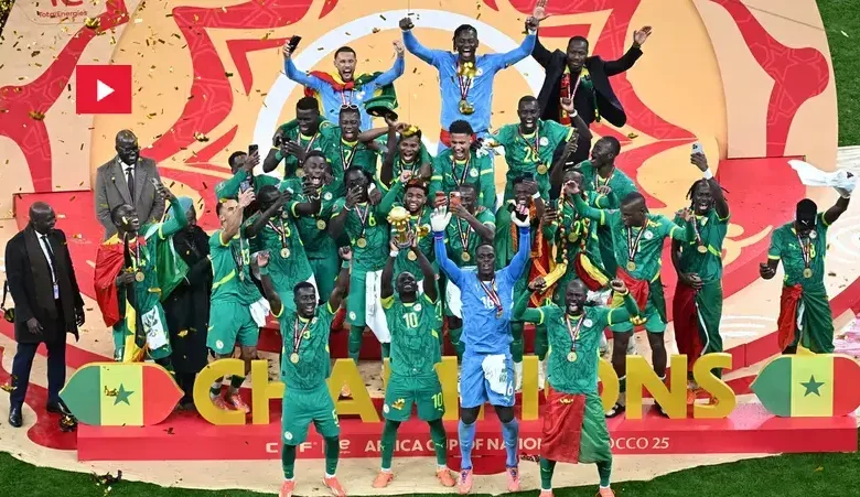 Senegal sacré champion d'afrique CAN 2025