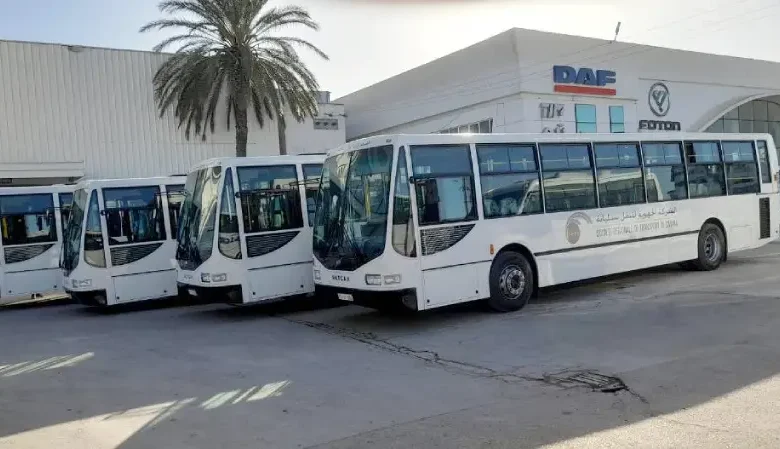 Siliana… La société de transport régional renforce sa flotte avec 4 bus.