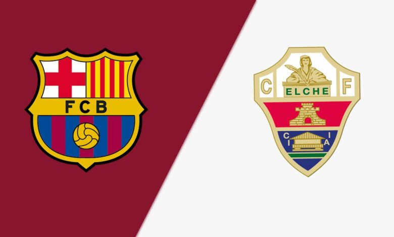 barcelona vs elche