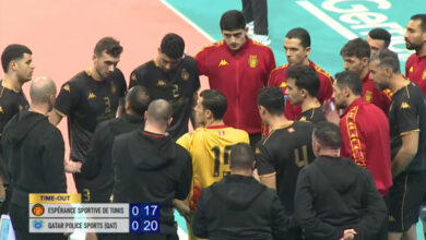 esperance sportive de tunis vs police de qatar
