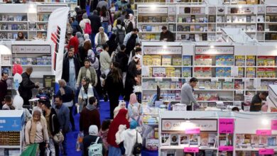 foire du livre . le caire janvier 2026