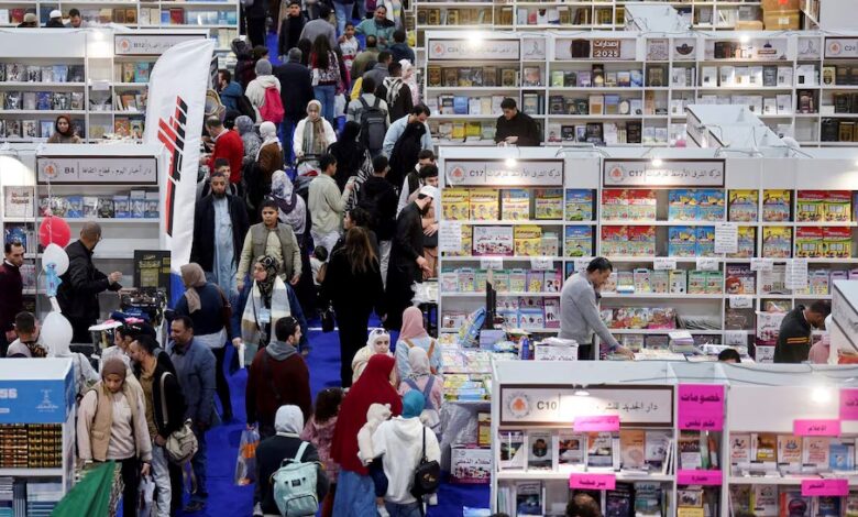 foire du livre . le caire janvier 2026