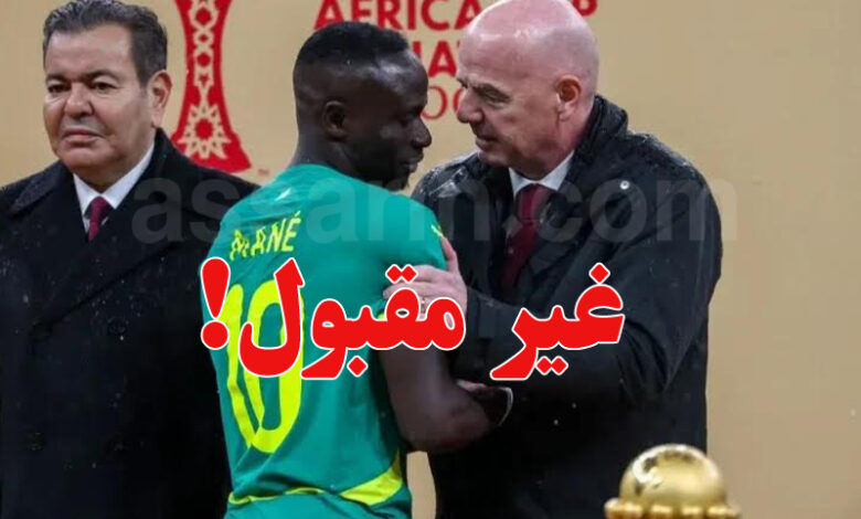 gianni infantino sadio mane