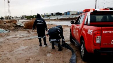 protection civile . pluies 20.01.2026