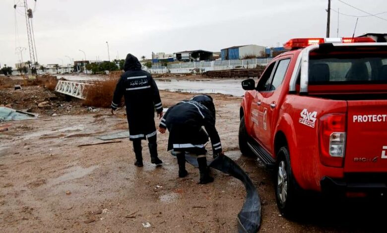 protection civile . pluies 20.01.2026