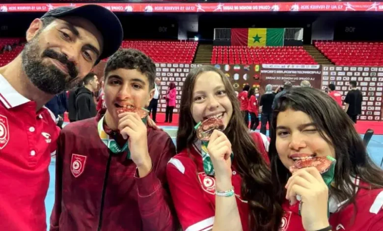 3 médailles de bronze mondiales pour notre équipe nationale