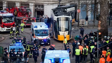 Accident Metro Milan Italie